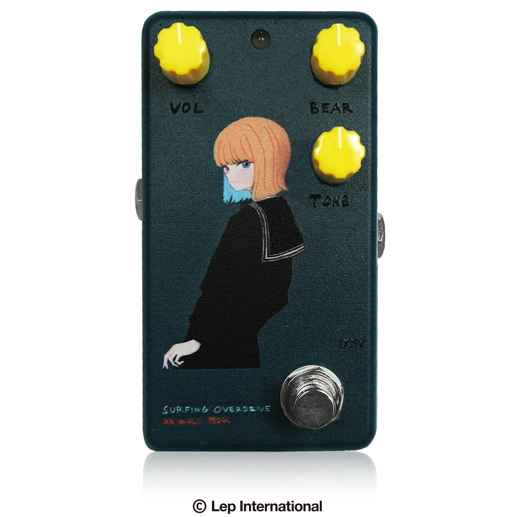 Animals Pedal / Custom Illustrated 001 Surfing Bear Overdrive by 